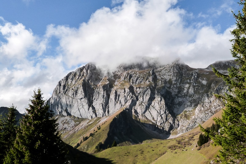 Cornettes de Bise et Col de la Vache