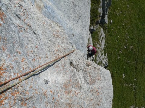 Verticale de l'Araignée / 4e longueur