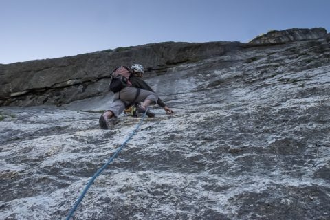 Vol du Korbé / 9e longueur