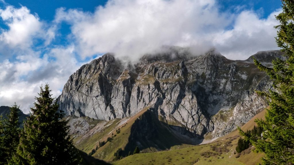 Cornettes de Bise - Face Sud