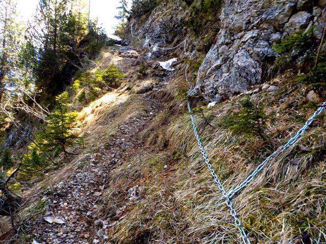 Equipement du sentier de La Raille